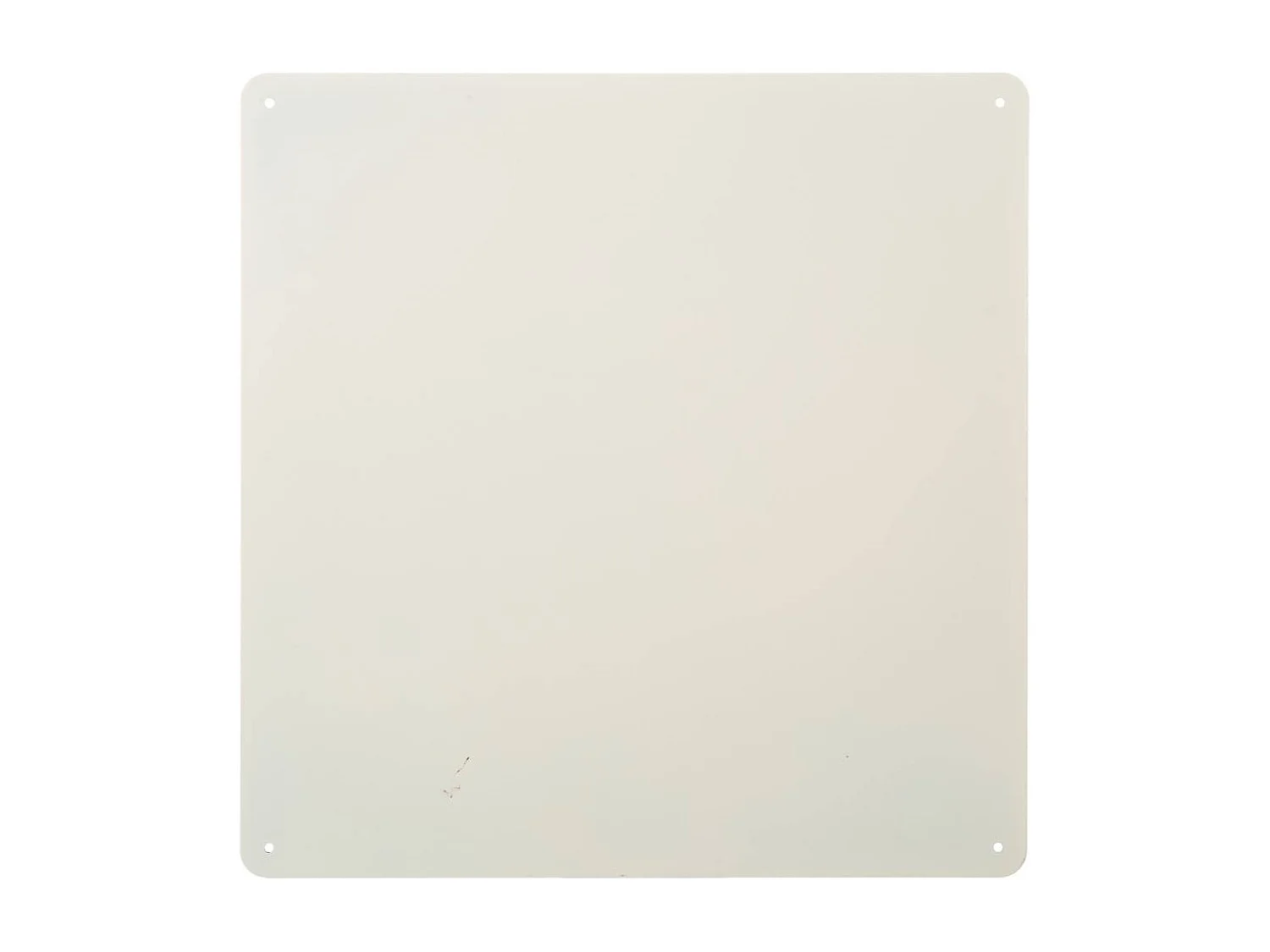 Placa de de pared de metal marrón 30x30x0,06