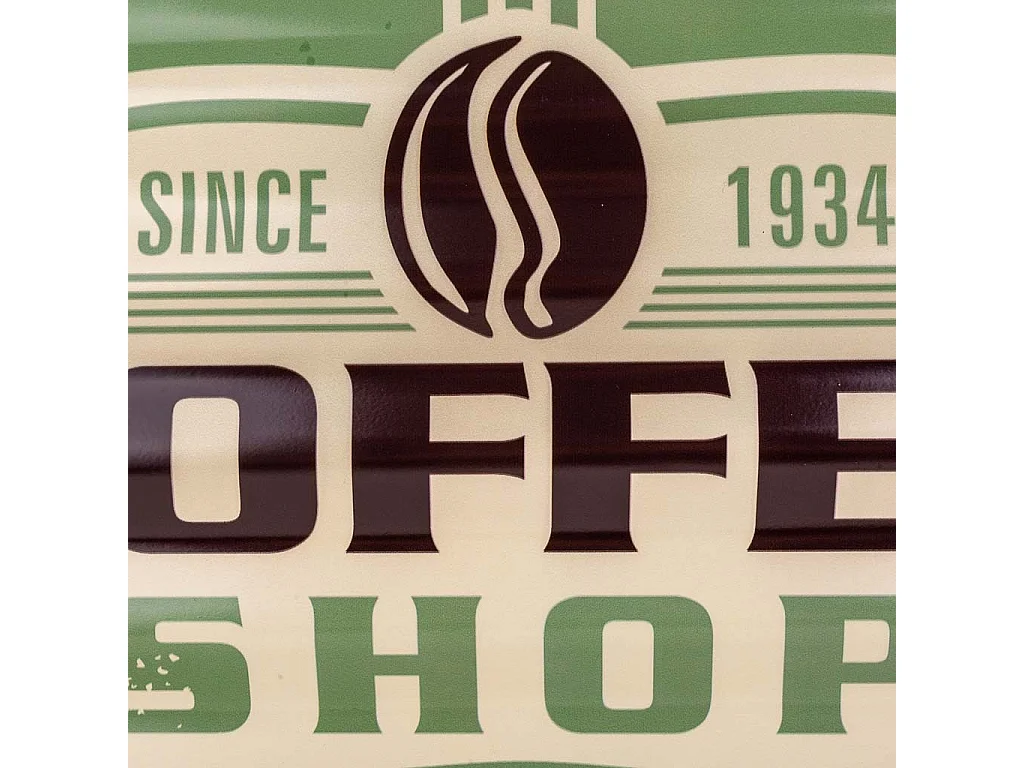 Placca in metallo verde 40x59x1h