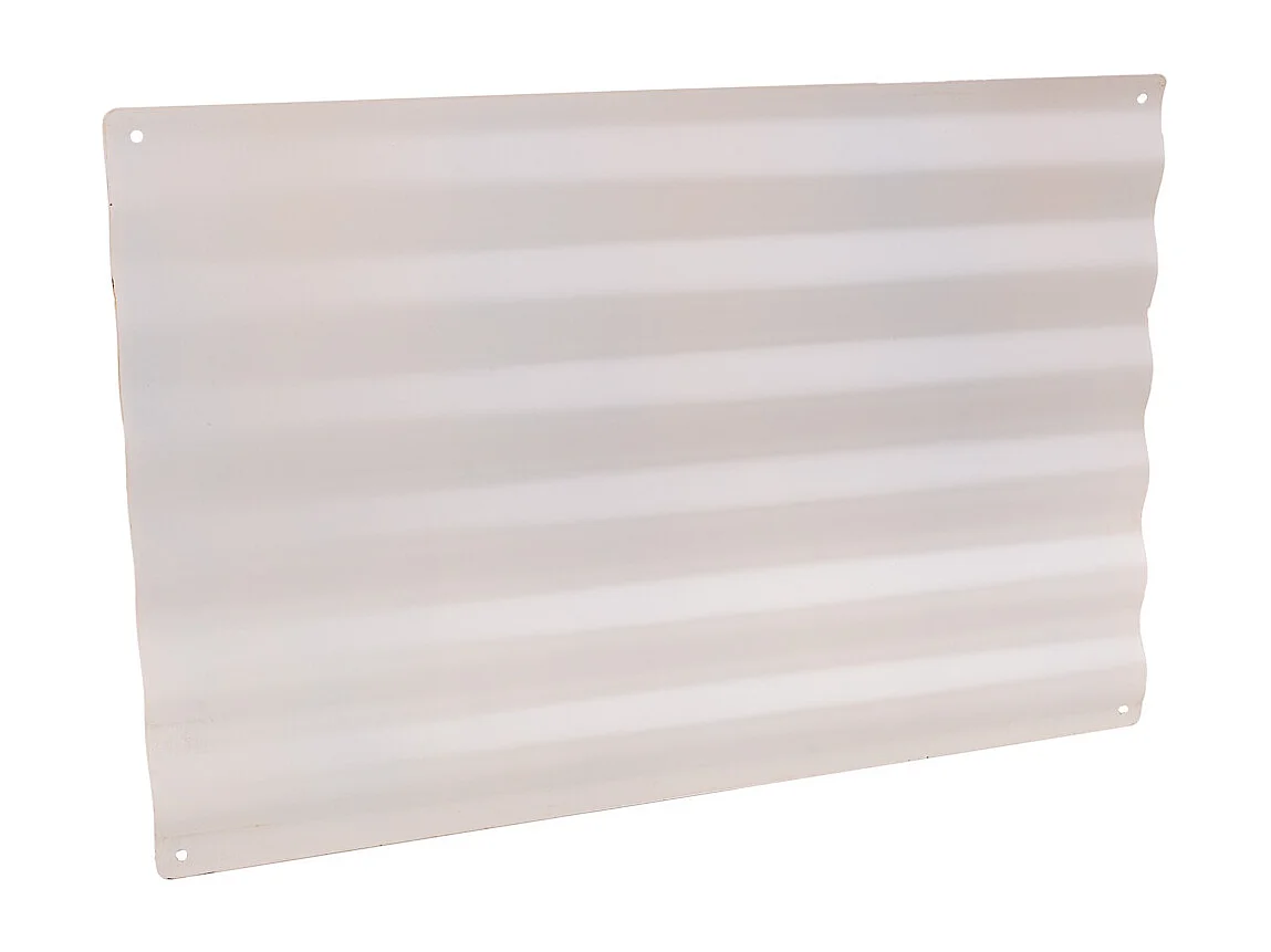 Placca in metallo verde 40x59x1h