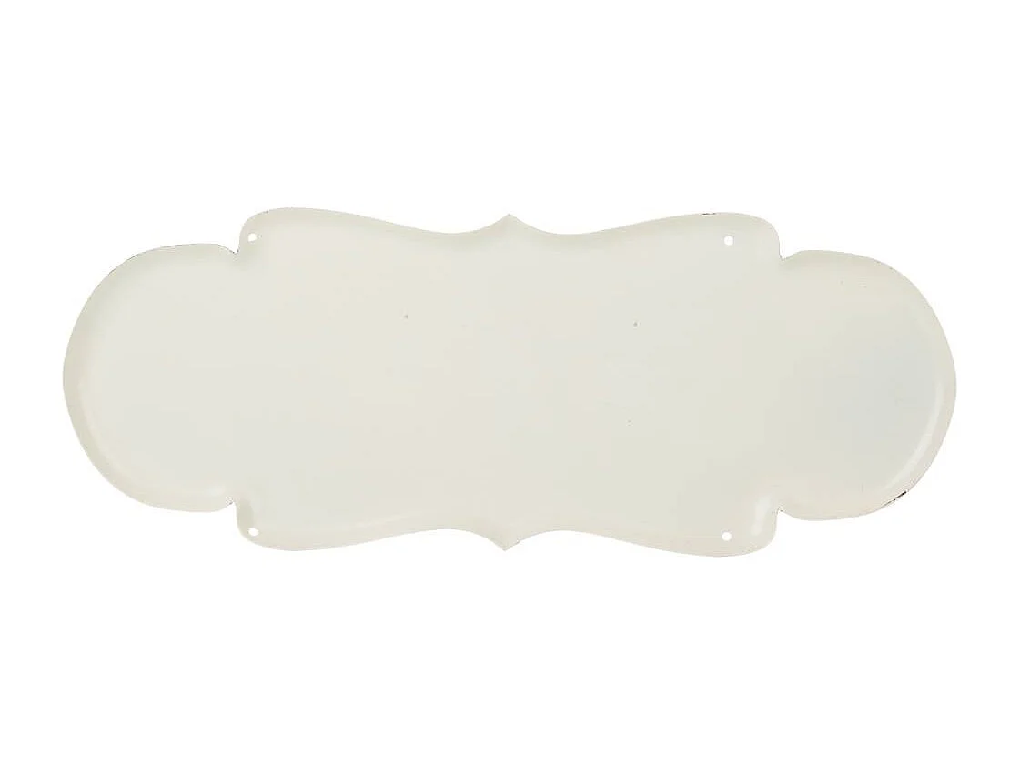 Piastra da parete in metallo marrone 35x20x1h