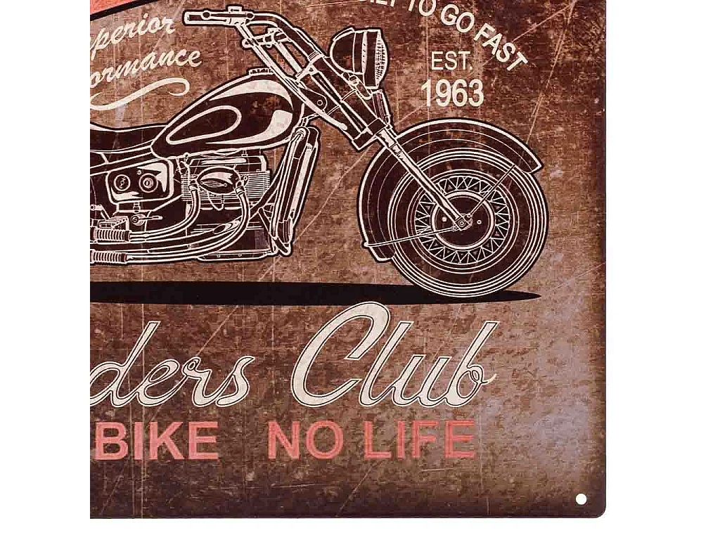 Piastra da parete in metallo marrone 30x30x0,06h