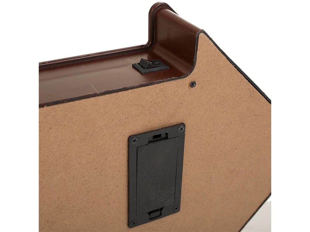 Placca luminosa da parete in plastica bianca 65x27,5x10,5h