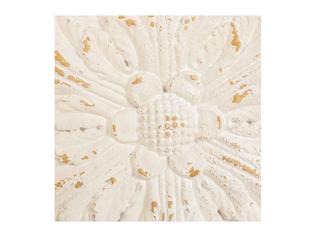 Pannello decorativo in magnesio bianco 52x8x52