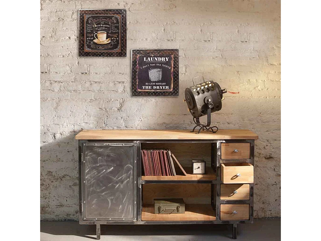 Murale in metallo 40x40