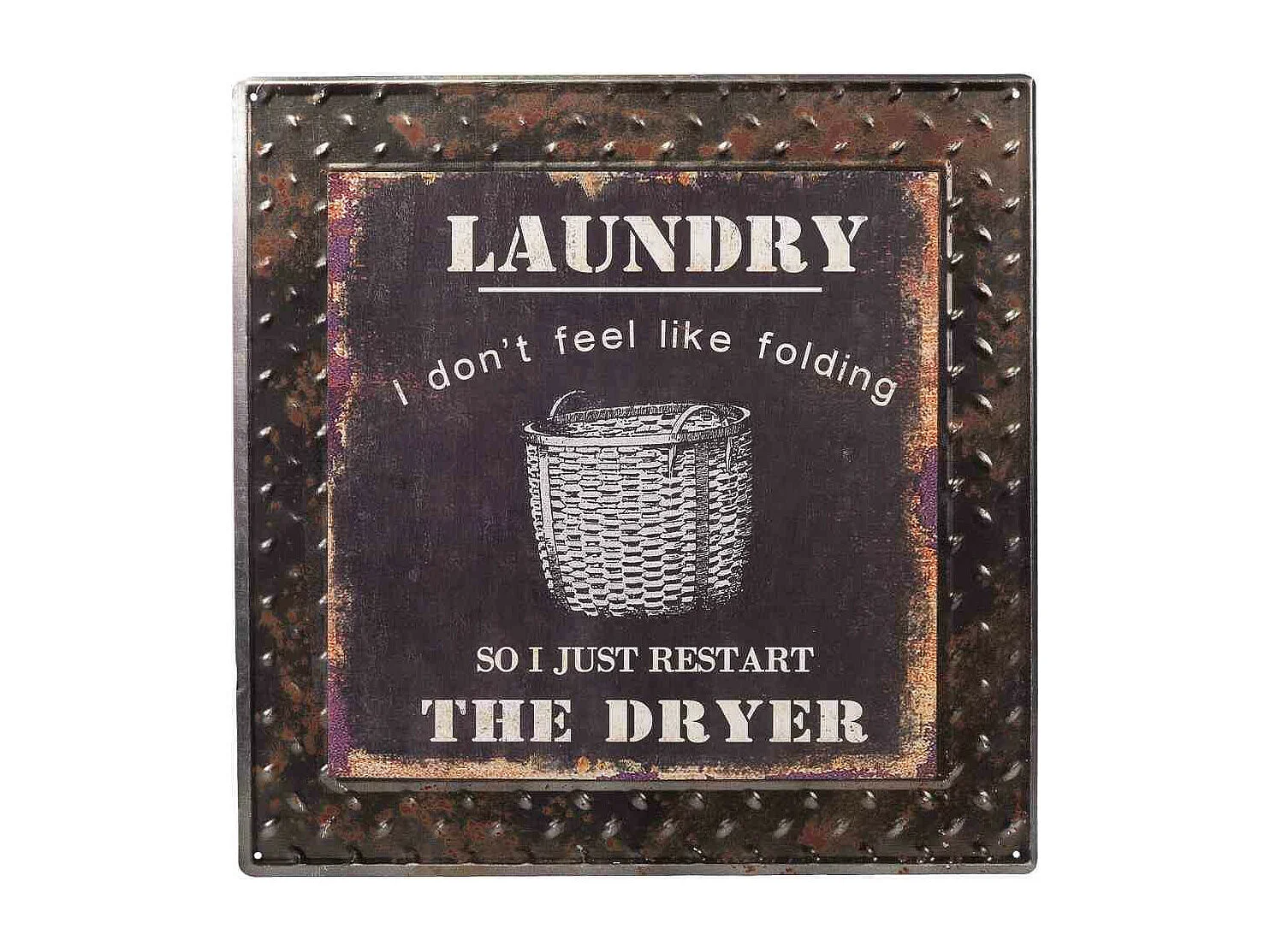 Metallwandbild 40x40 cm