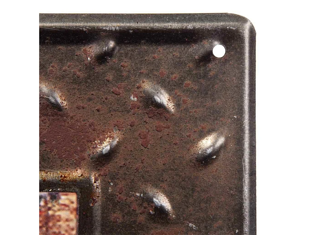 Metallwandbild 40x40 cm