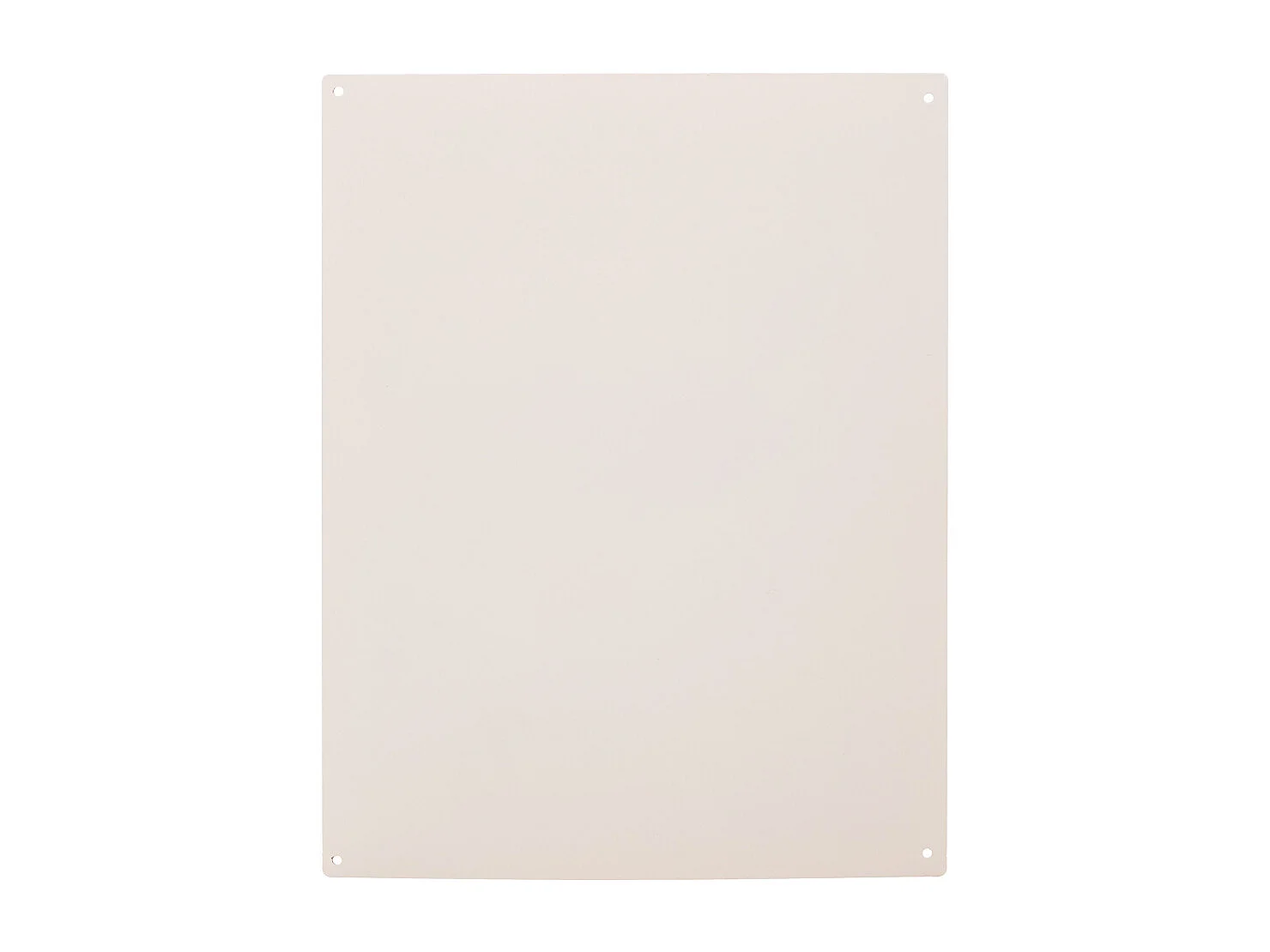 Placa de de pared de metal naranja 25x33x0,06