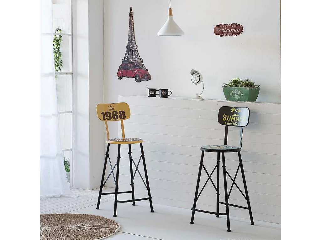 Rote Metallplatte 43x80x1h cm