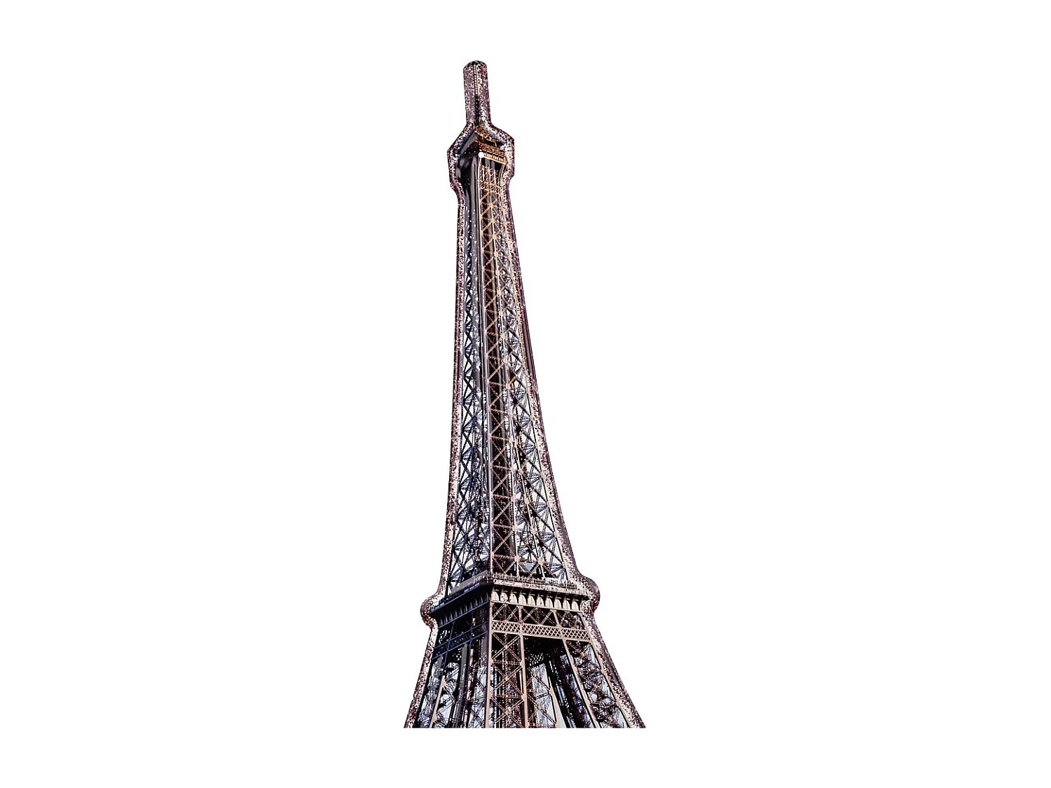 Rote Metallplatte 43x80x1h cm
