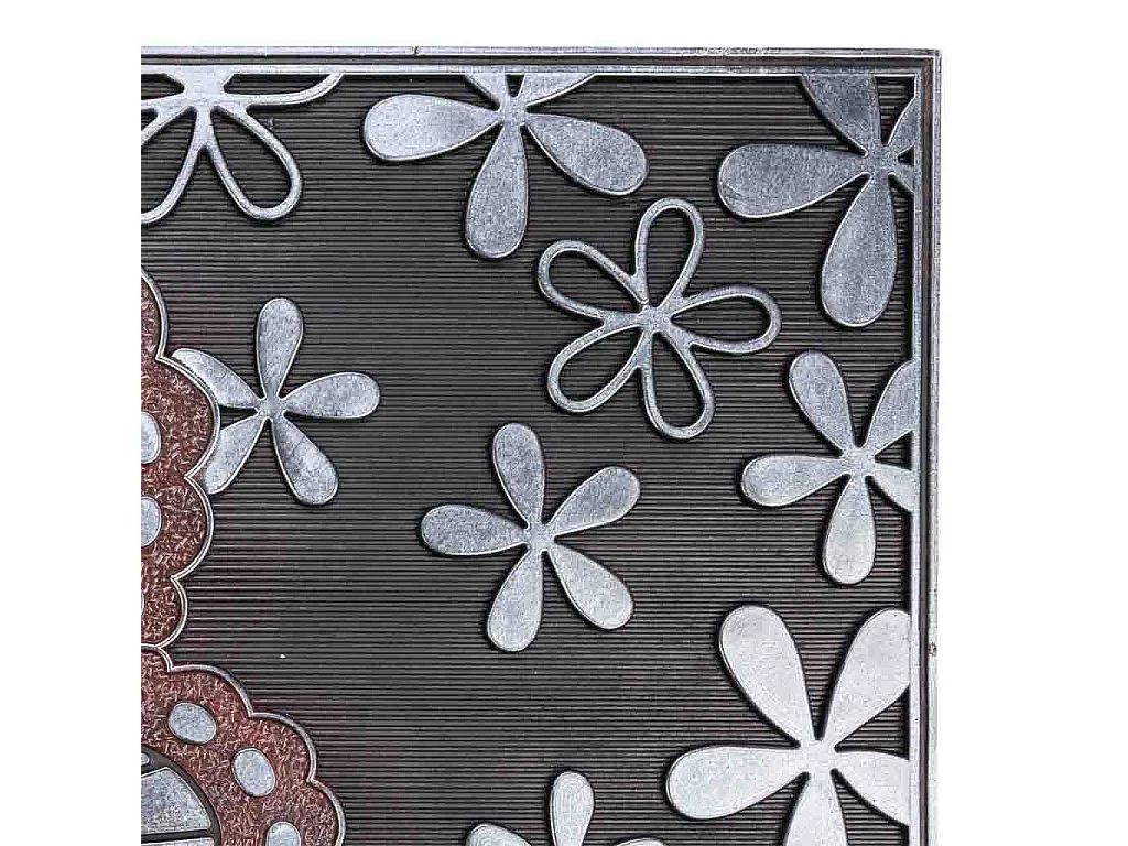 Tappeto di gomma farfalla 45x75