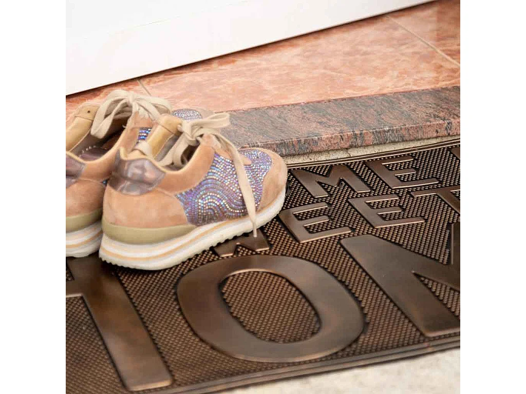 Tappeto di gomma design Home 45x75