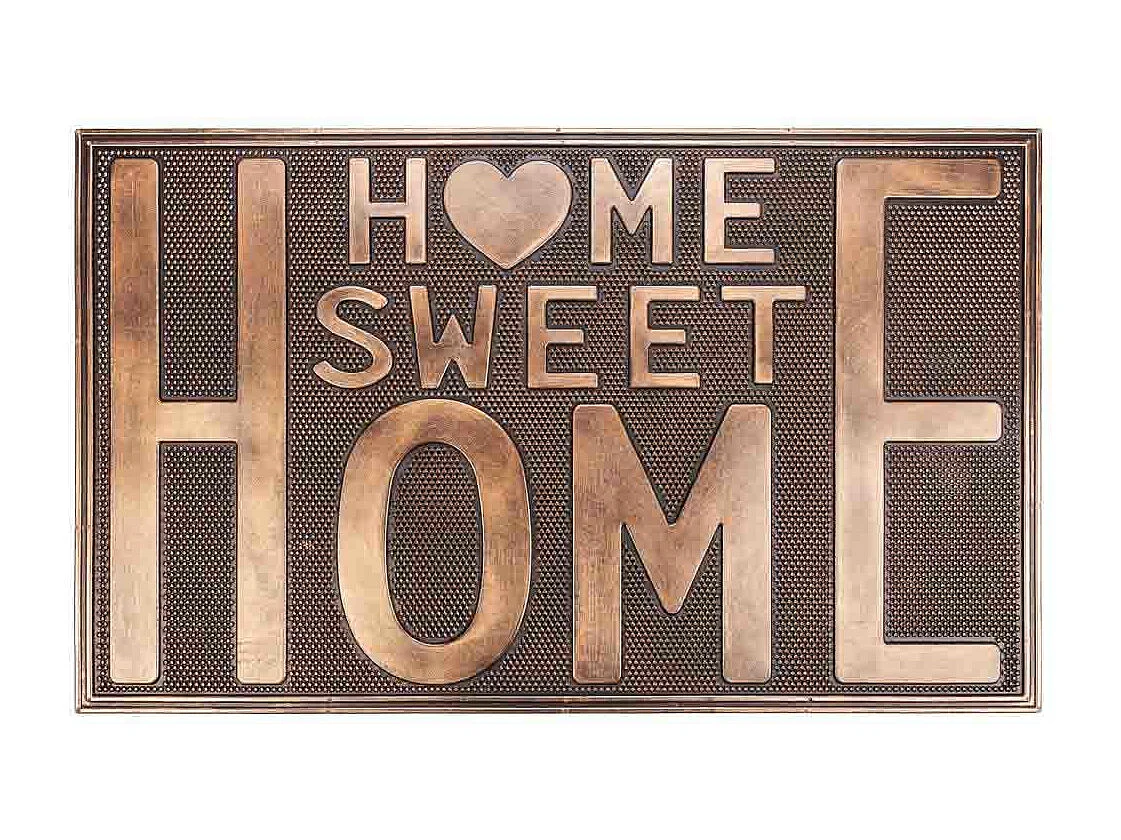 Tappeto di gomma design Home 45x75