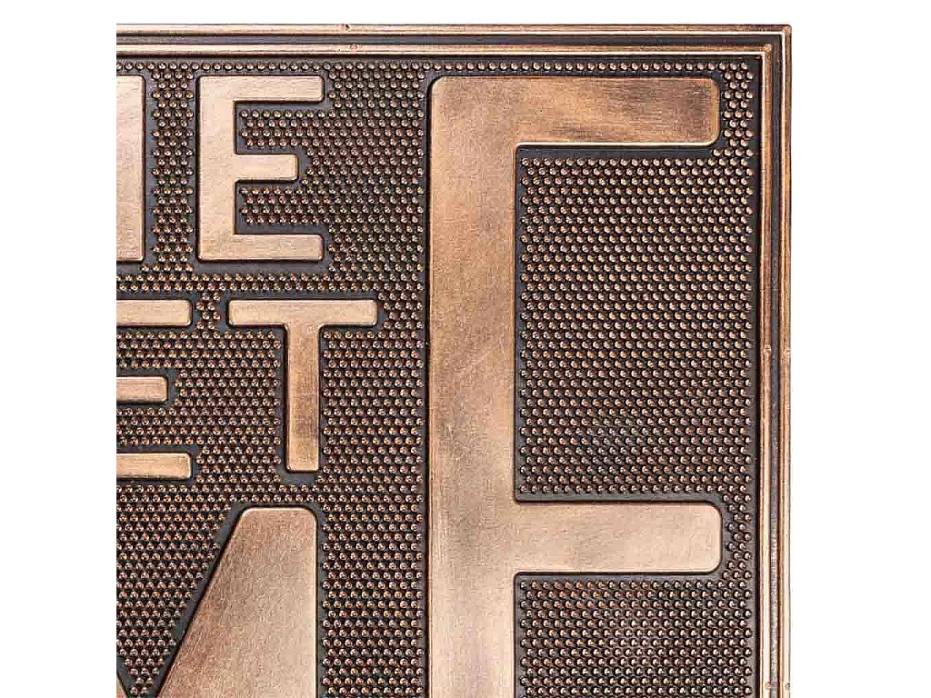 Tappeto di gomma design Home 45x75