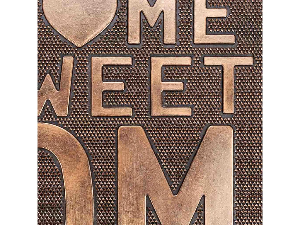 Tappeto di gomma design Home 45x75