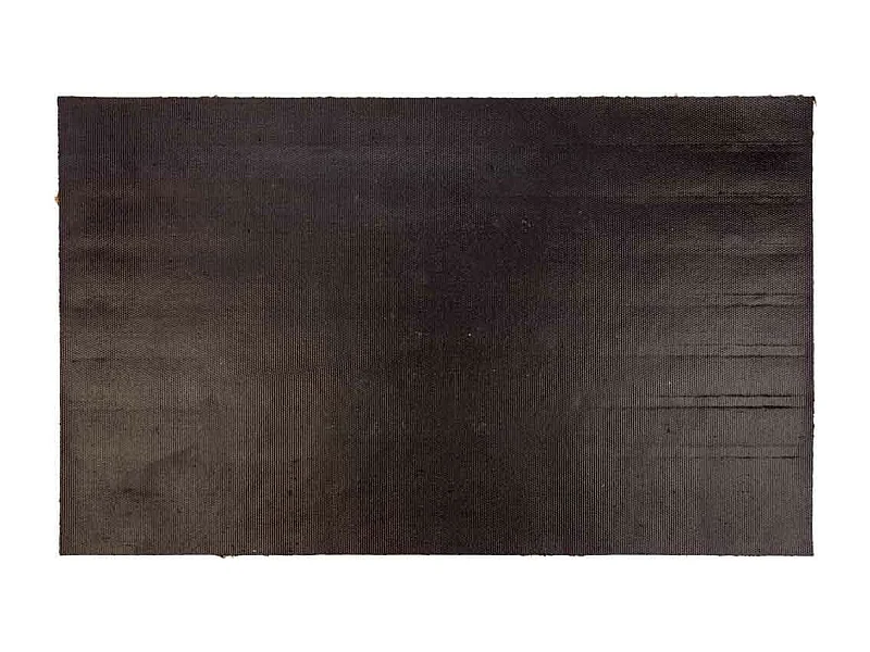 Blau und gelb bedruckte Kokosnuss-Fußmatte 45x75h cm