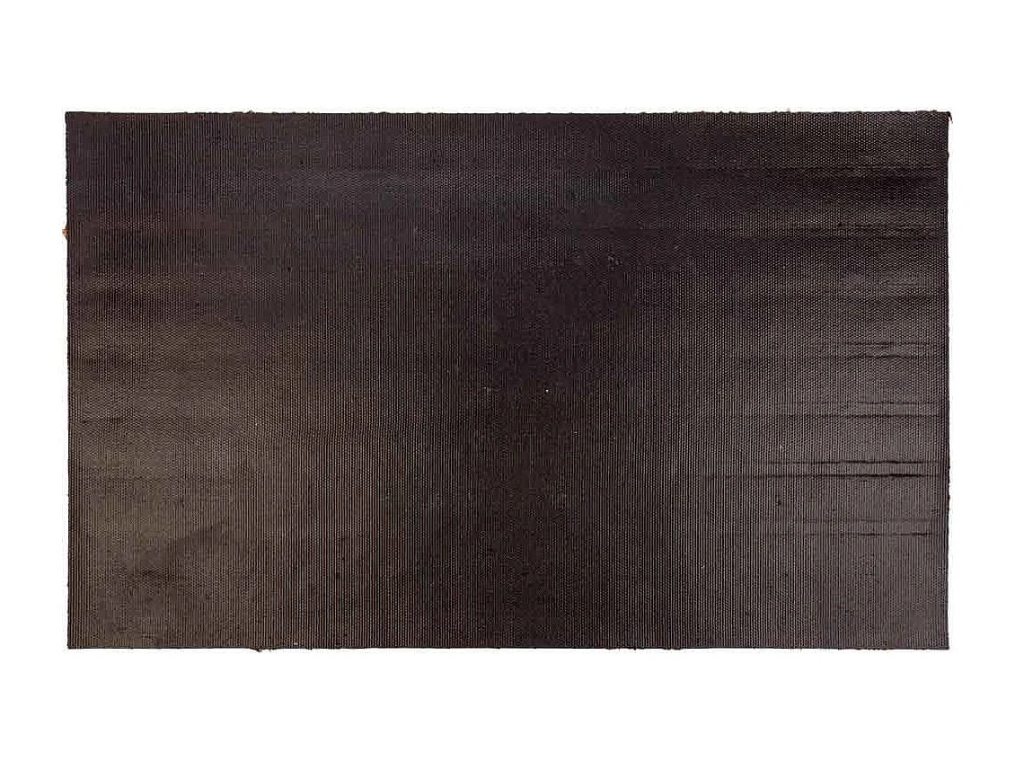 Zerbino in cocco stampato blu e giallo 45x75h