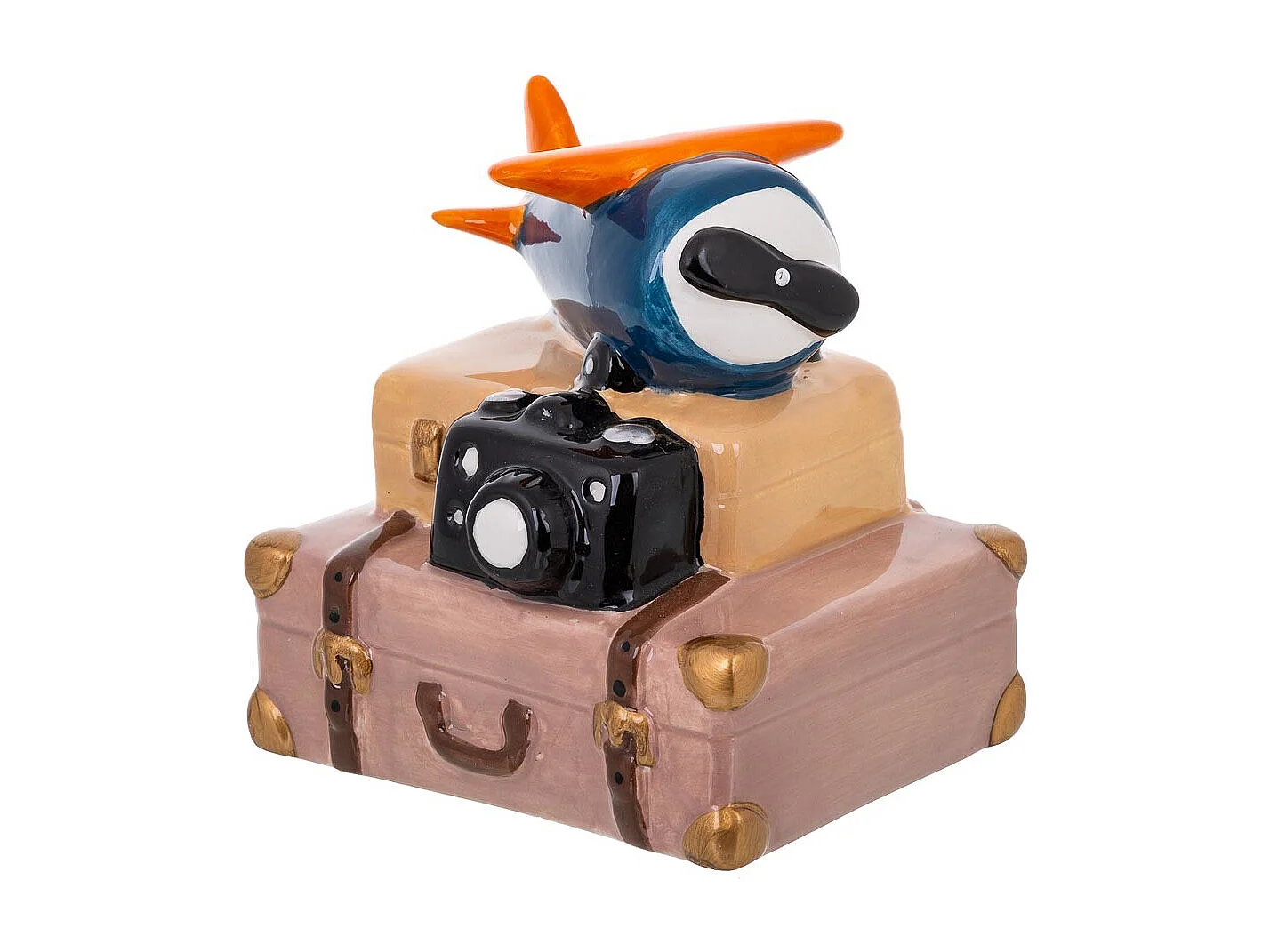 Tirelire valise 13,2x10,8x13h