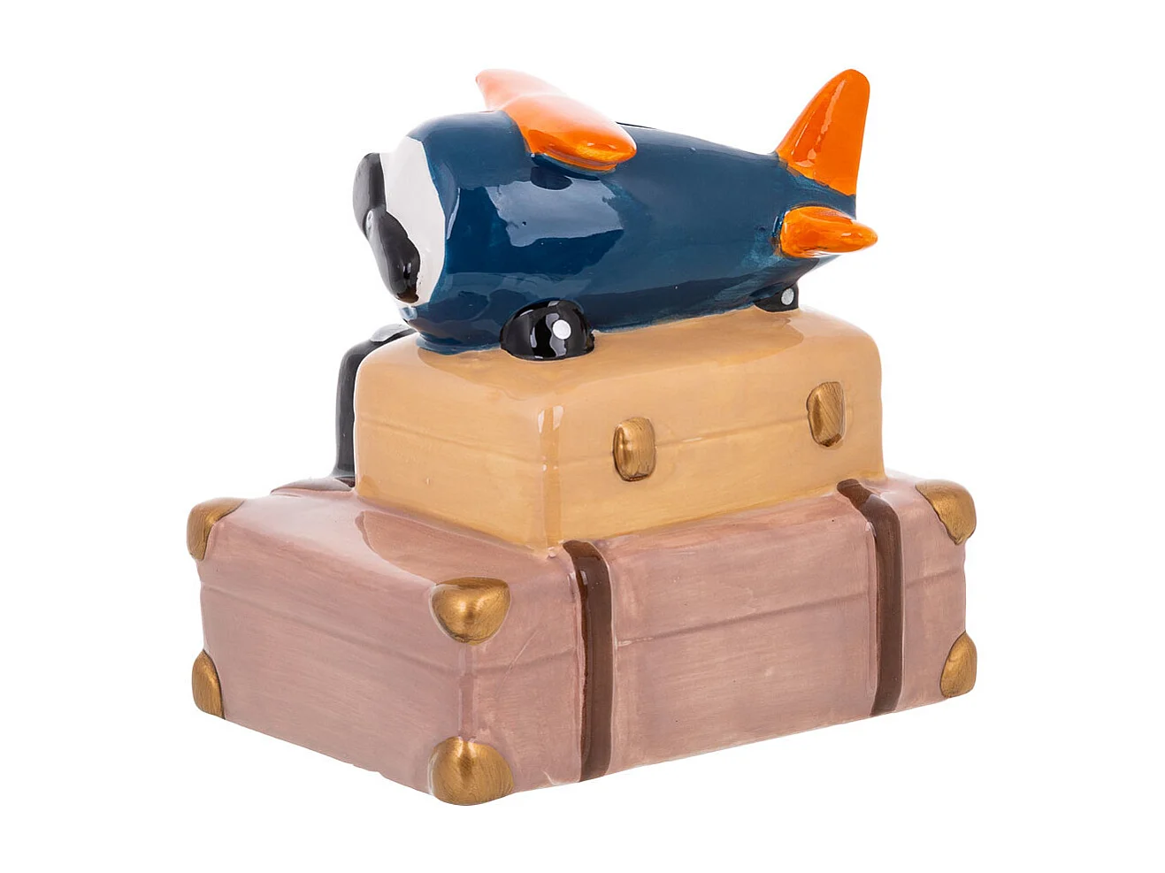 Tirelire valise 13,2x10,8x13h