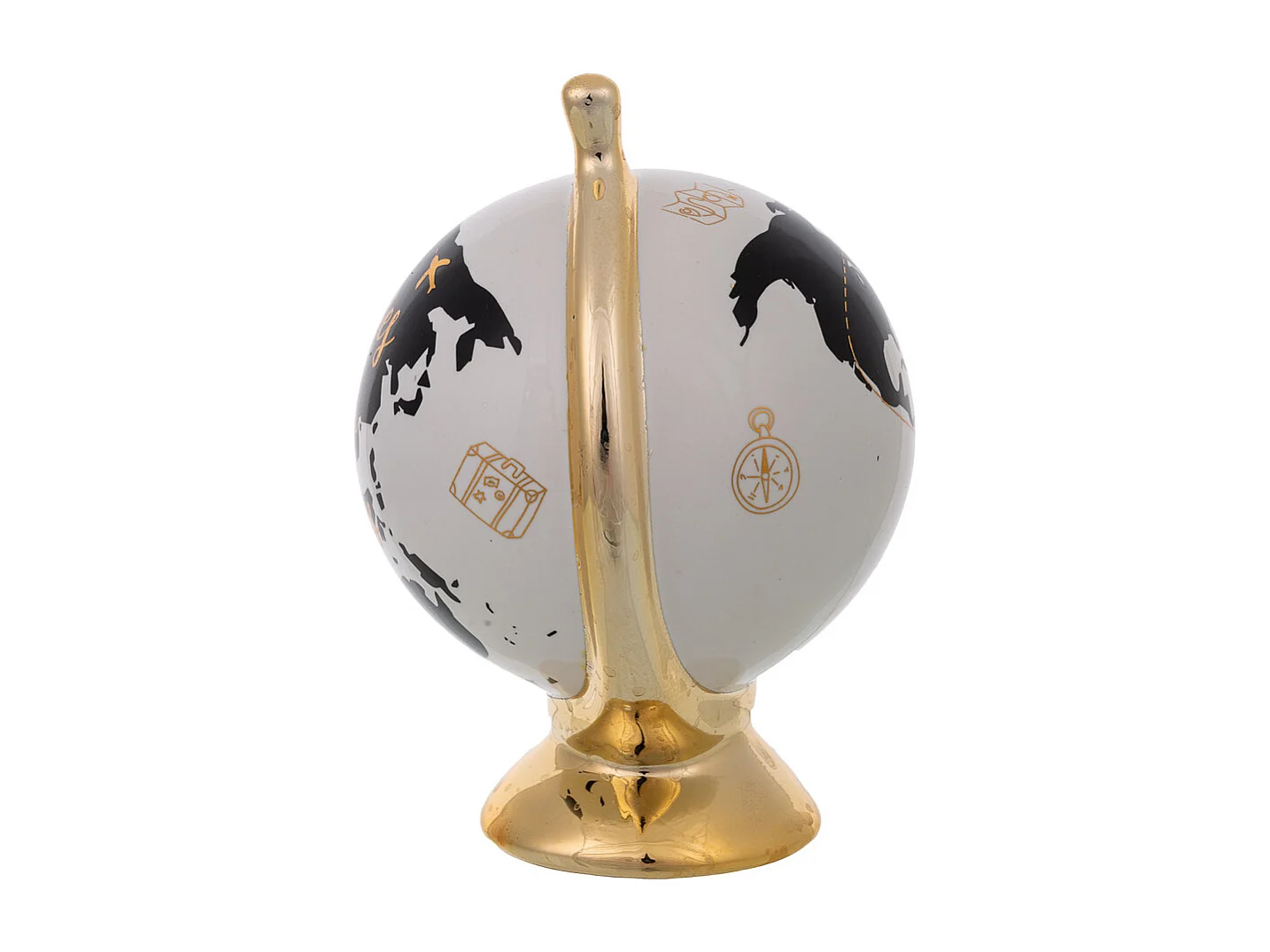 Hucha bola del mundo 13x12,5x16,7