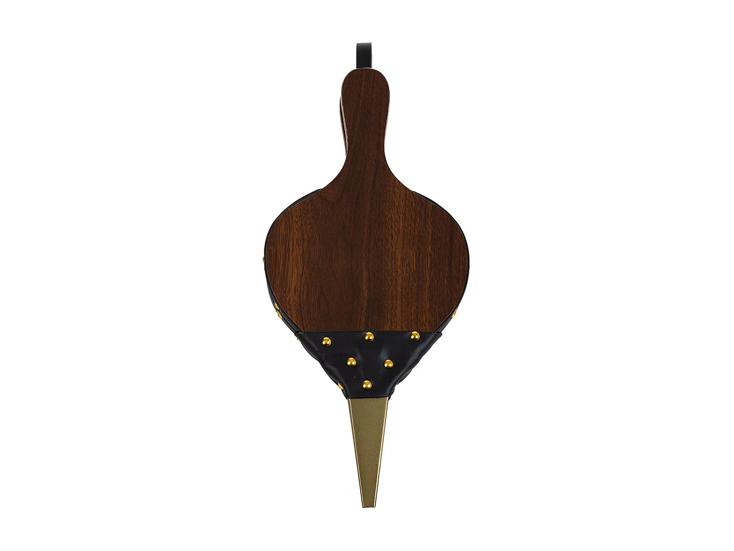 Soplador manual con fuelle marrón 40x17x02