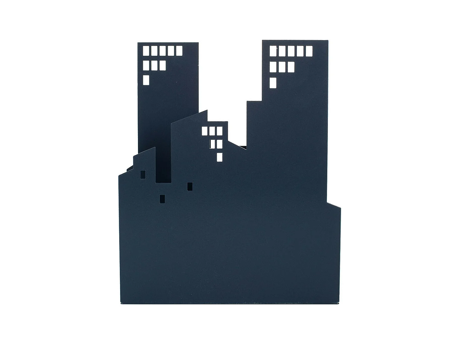 Porte-revues en fer forgé gris 24x8x29h