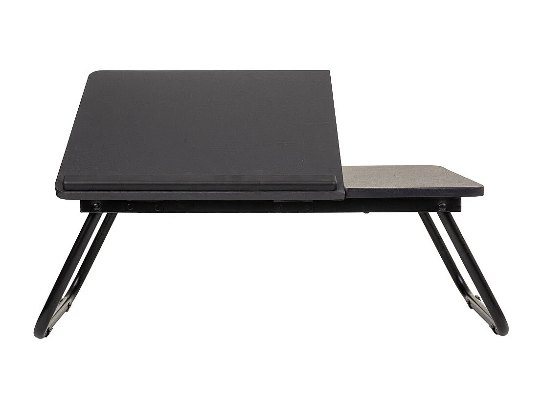 Mesa escritorio plegable negra 61x35.5x20