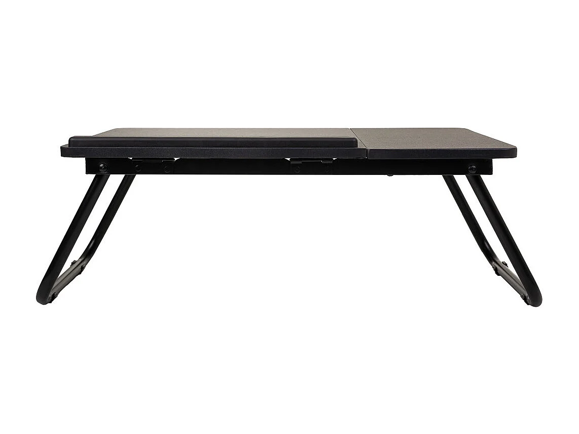 Mesa escritorio plegable negra 61x35.5x20