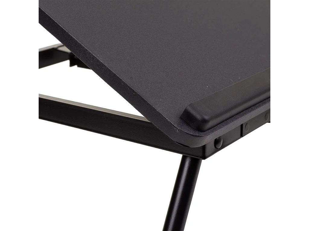 Mesa dobrável preta 61x35,5x20