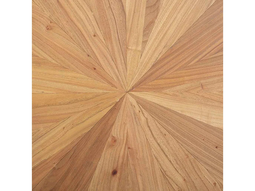 Mesa auxiliar cuadrada de madera 80x80x40