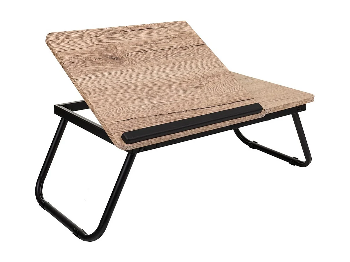 Mesa escritorio plegable marrón 61x35.5x20