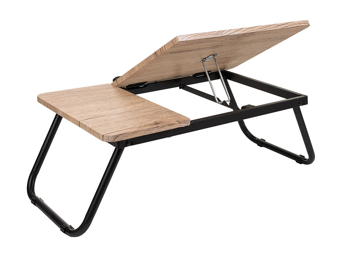 Mesa escritorio plegable marrón 61x35.5x20