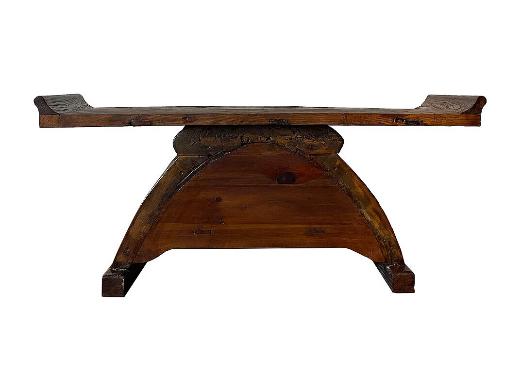 Armário baixo de madeira marrom 92x36x36