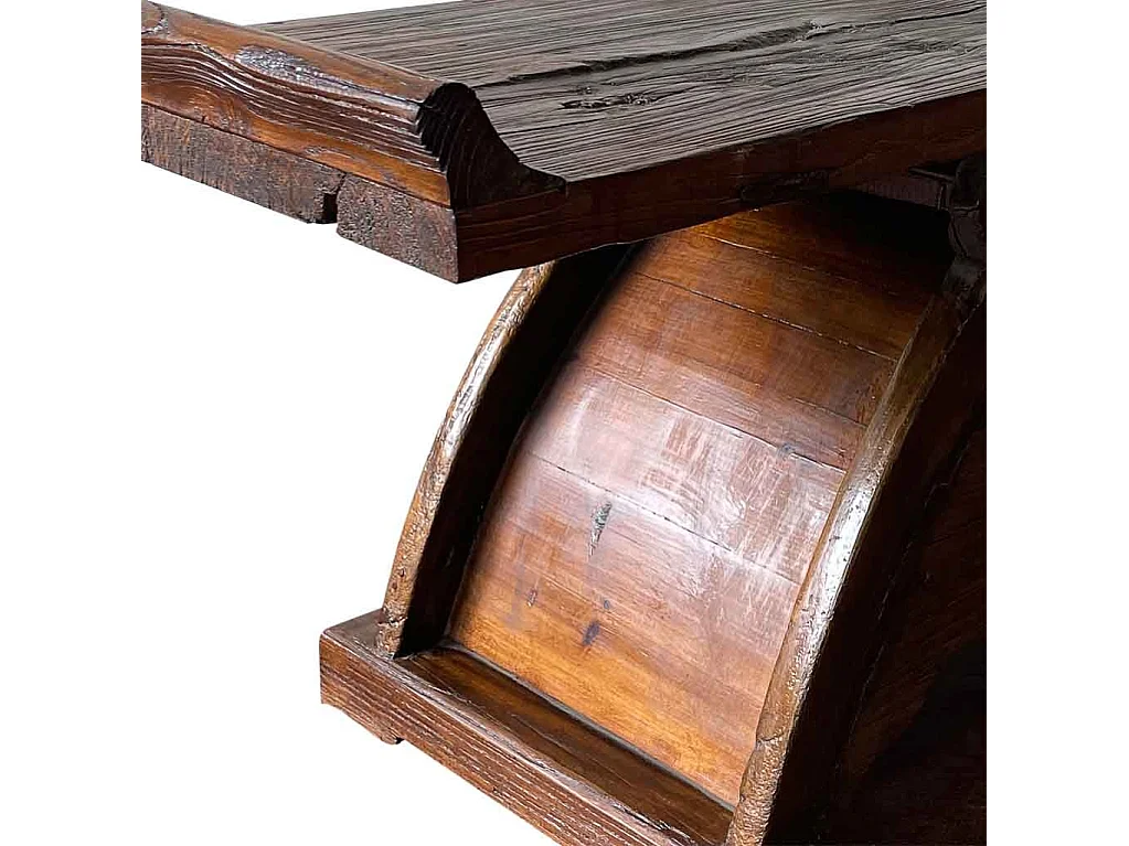 Armário baixo de madeira marrom 92x36x36