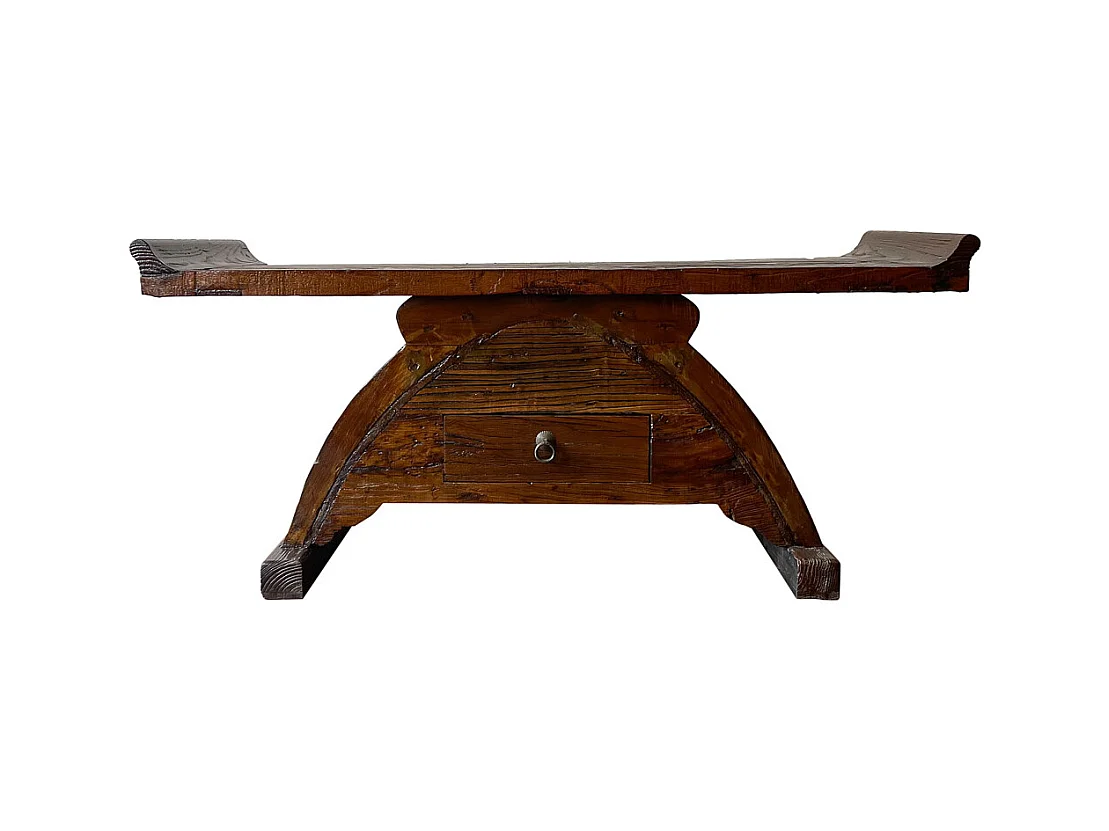 Meuble bas en bois marron 92x36x36h