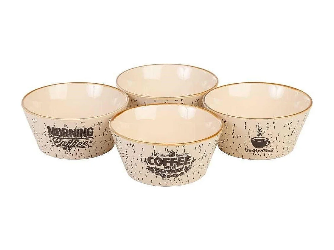 Set di 4 ciotole 450cc