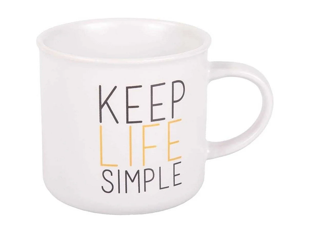 Set 4 tazze colazione 370cc