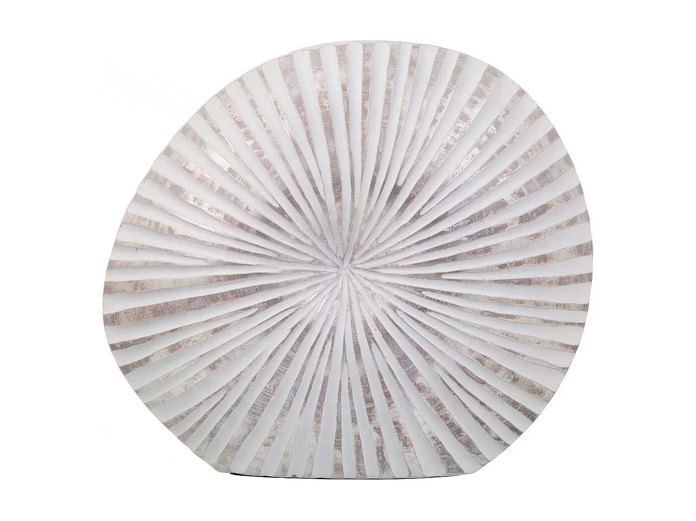 Vaso in poliresina bianca 38x13,5x35h