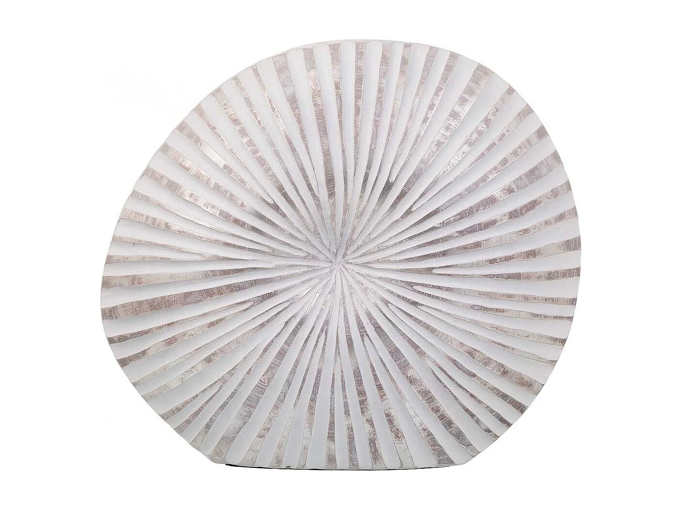 Vaso in poliresina bianca 38x13,5x35h