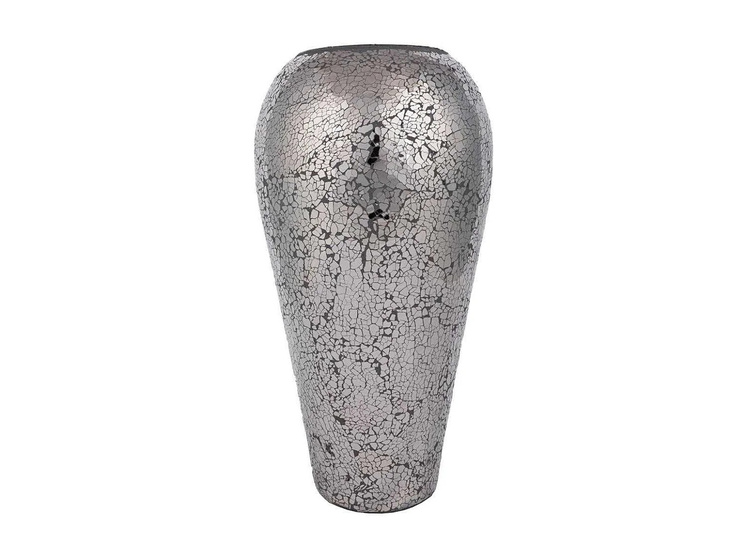 Vase décoratif en verre 22x40h