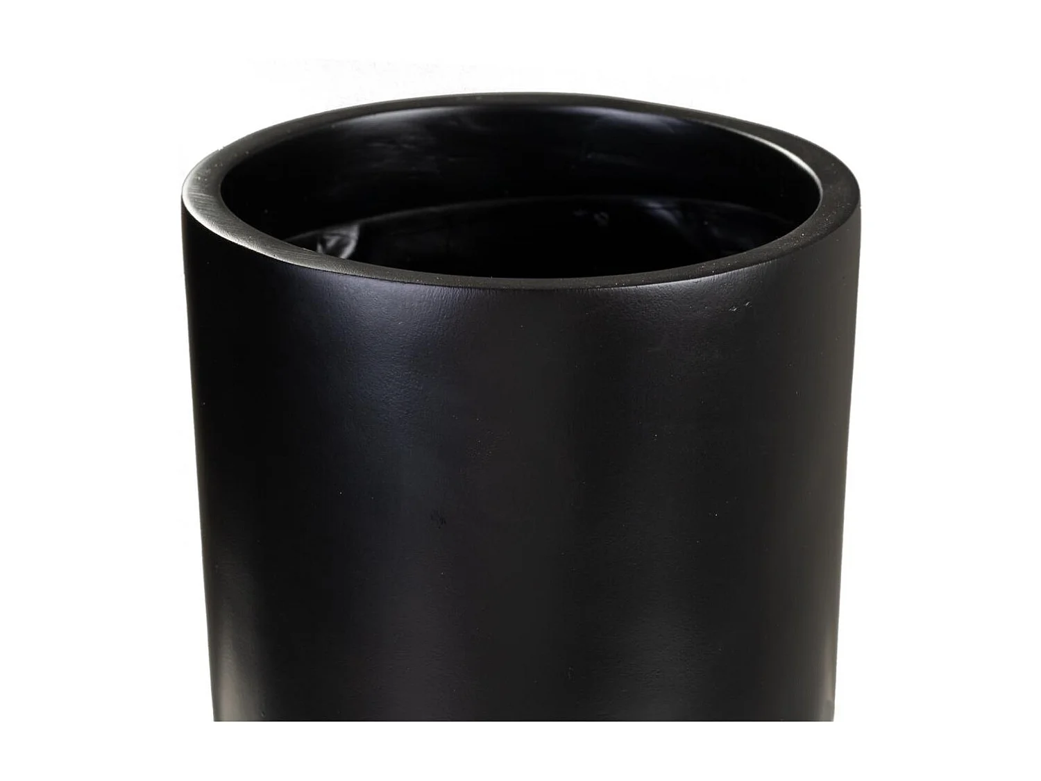 Vaso nero e oro 15x15x50h