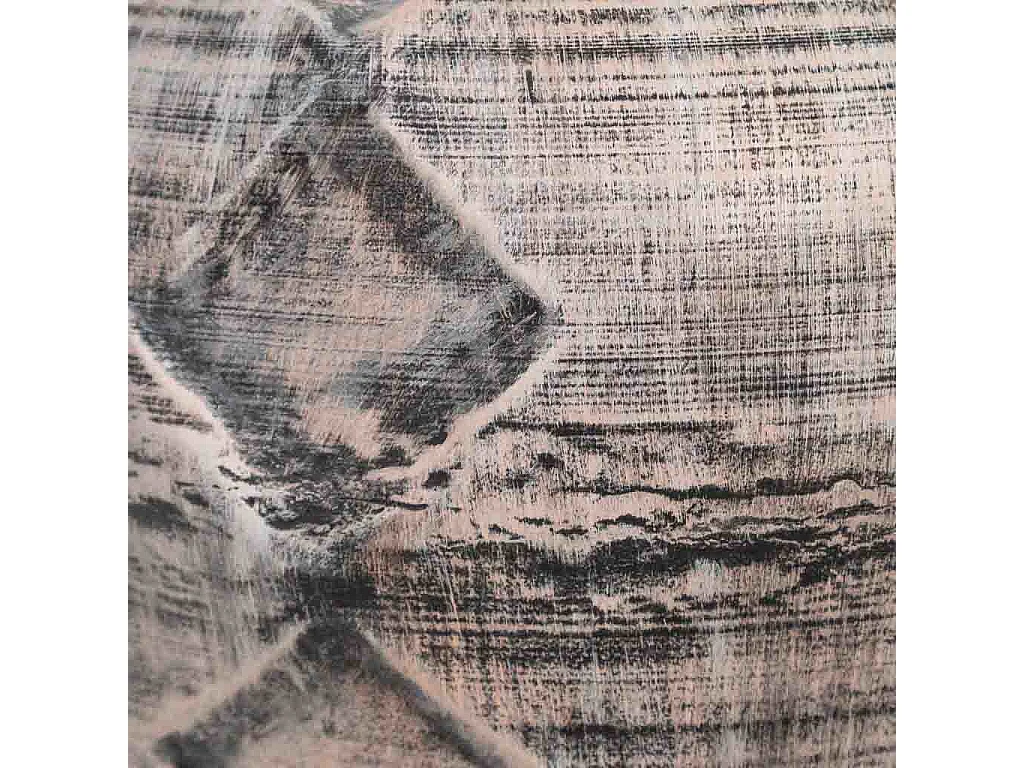 Jarrón de metal cobrizo 30,5x30,5x50,5