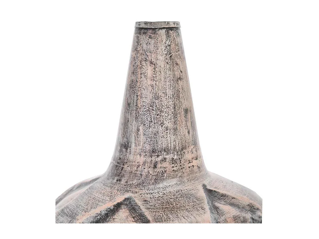 Kupfermetallvase 30,5 x 30,5 x 50,5 h cm