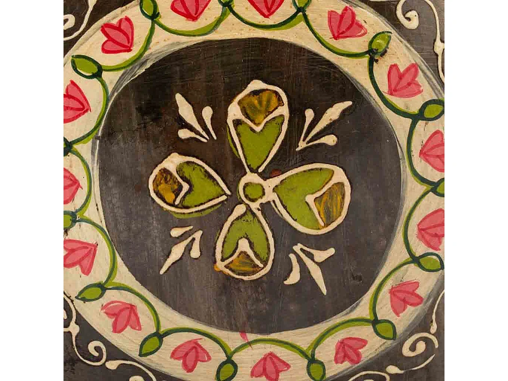 Metallvase 23x17x19h cm