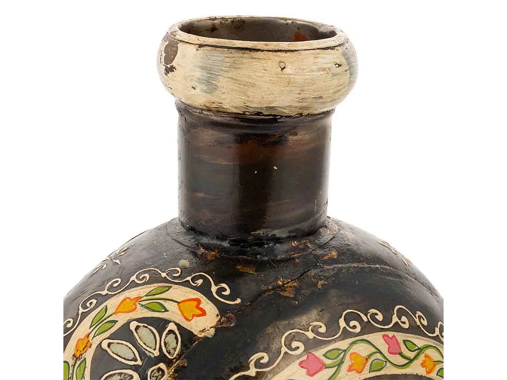 Jarrón de metal 23x17x19