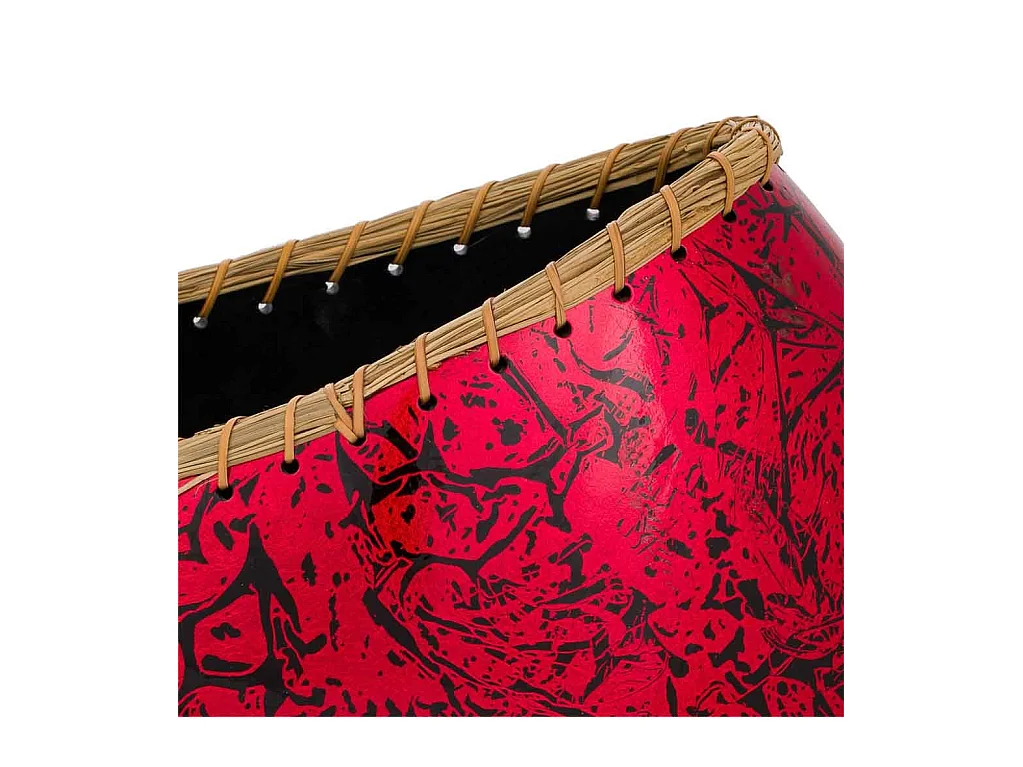 Jarrón de cerámica rojo 35x18,5x37,5