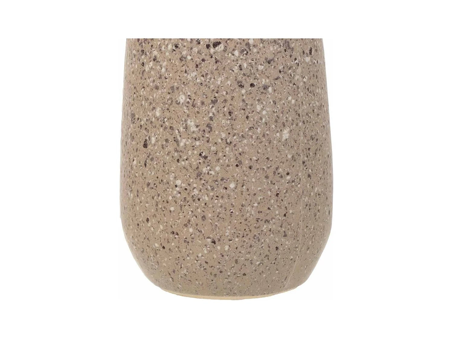 Vaso in ceramica argento 12,5x12,5x28h