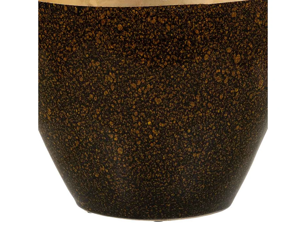 Goldene Keramikvase 24x13,5x29,5h cm