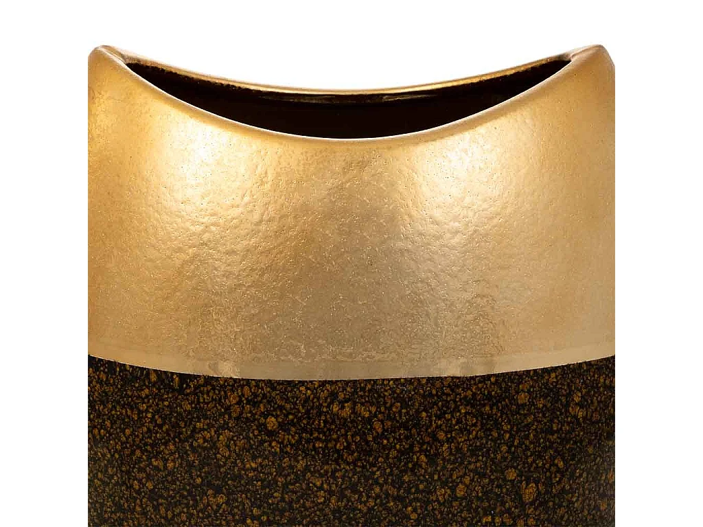 Goldene Keramikvase 24x13,5x29,5h cm