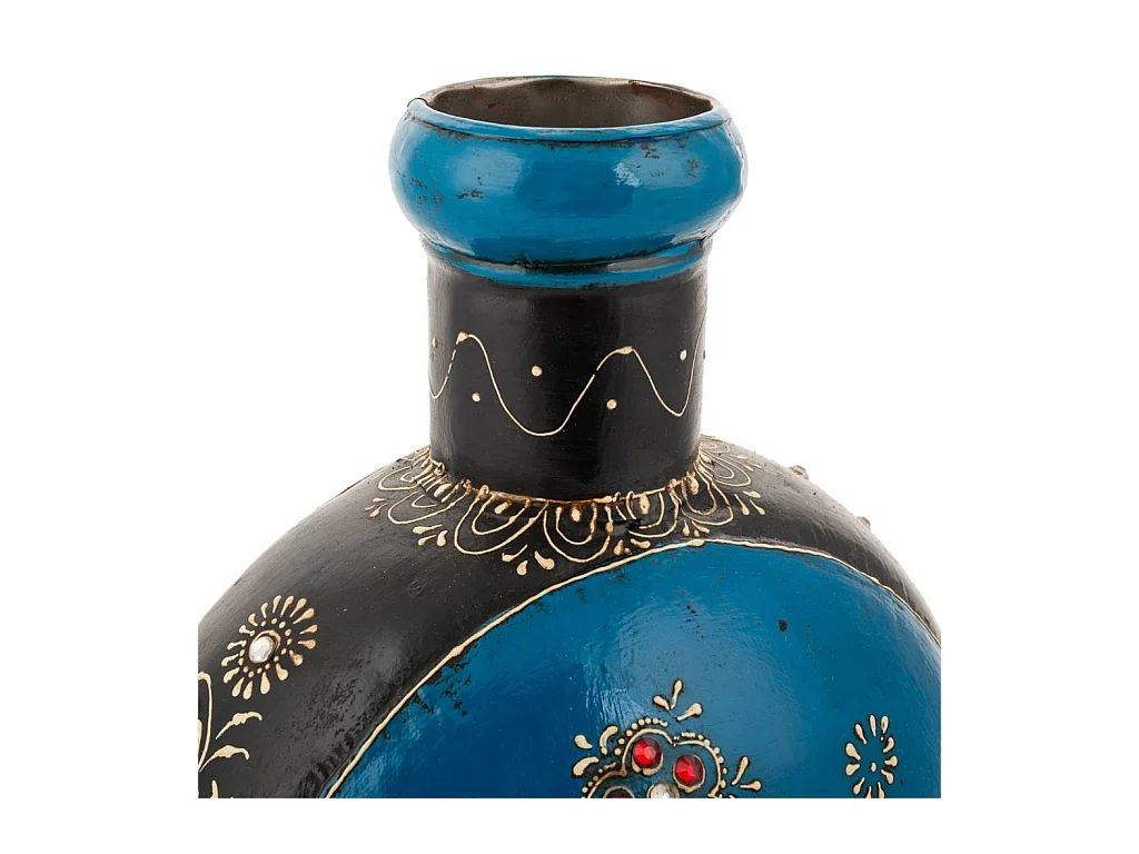 Vase en métal 23x17x29h