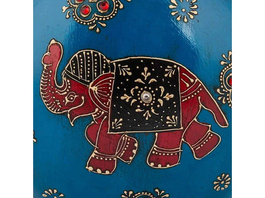 Metallvase 23x17x29h cm